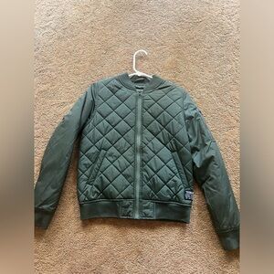 Element Green Bomber Jacket